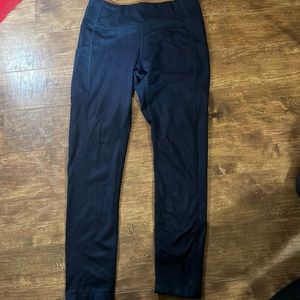 No pilling blue leggings